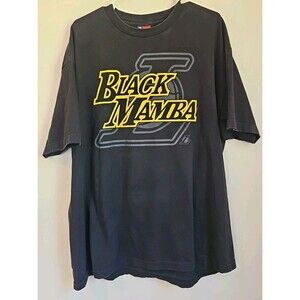 Majestic Double Sided Kobe Bryant Black Mamba T Shirt Size 2XL Lakers Rare